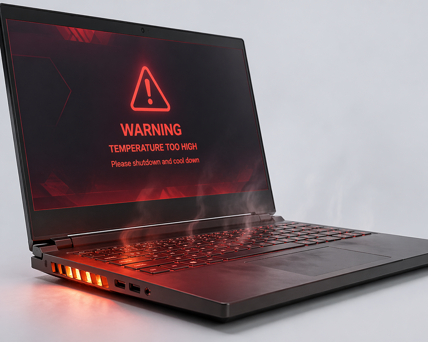 ordinateur chauffe solution