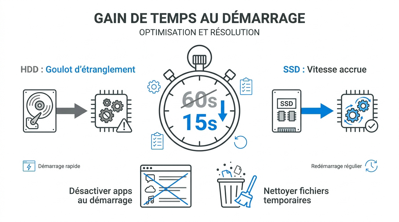 PC rapide au démarrage