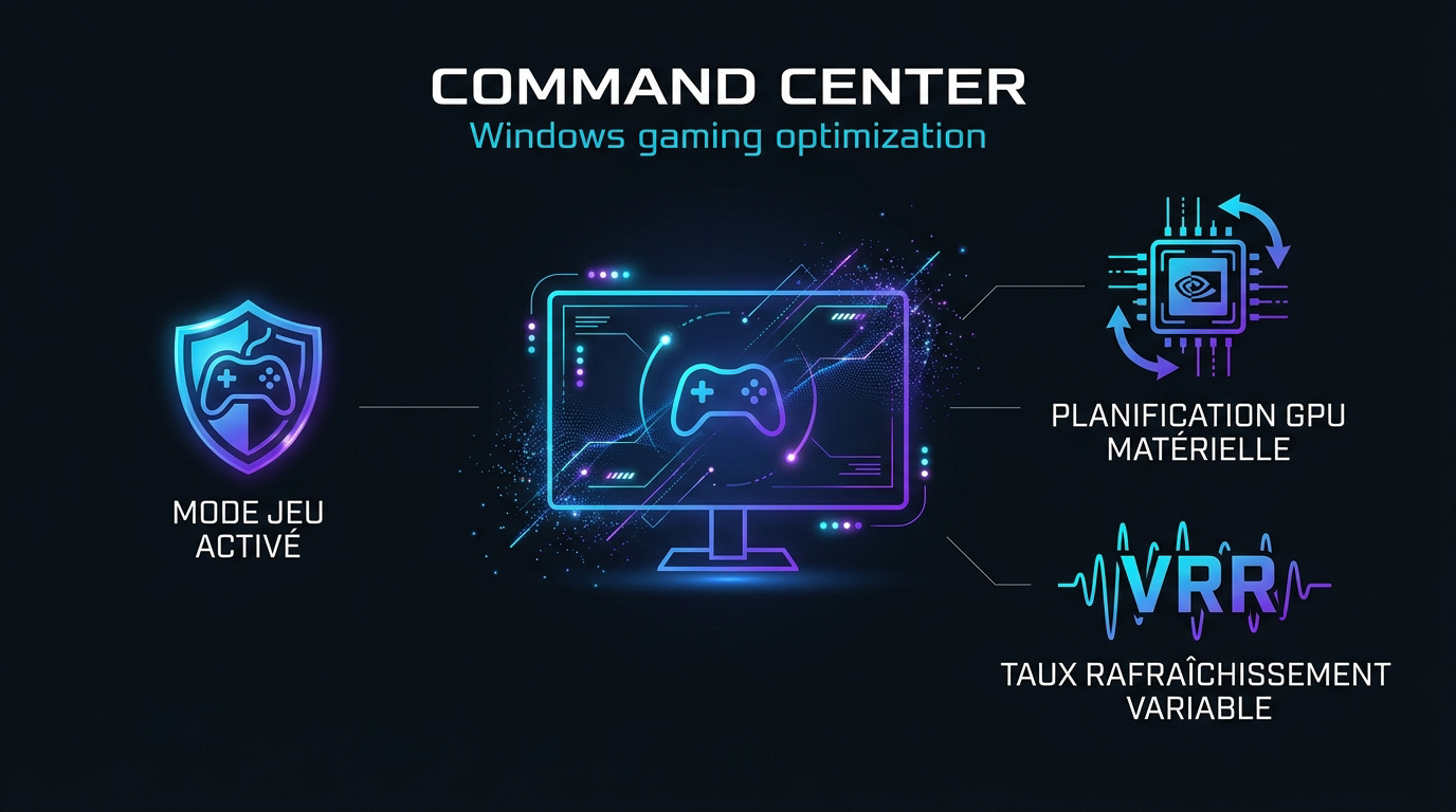 Interface de configuration des paramètres de jeu sous Windows